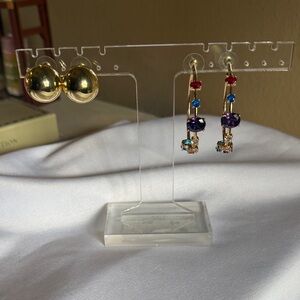 Park Lane Coco &  Gem Hoop Earring Set